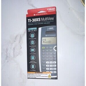 Texas Instruments TI-30XS MultiView Scientific Calculator LCD Solar/Battery